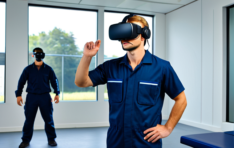 몰입형 학습 환경에서의 기술적 도전 과제 - AI-Powered Personalized Learning**

"A student in modest clothing using a tablet with an AI tutor in...