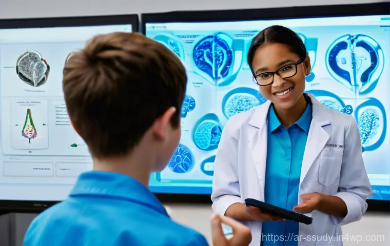 몰입형 학습 환경에서의 정책적 지원 방안 - **Immersive Ancient World Exploration**
    A group of diverse elementary school students, both boys...